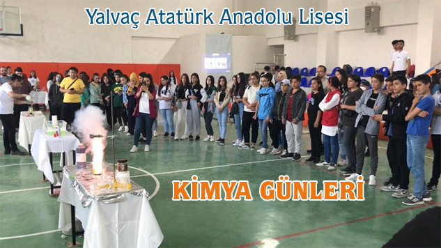 ATATÜRK ANADOLU LİSESİ’nde “KİMYA GÜNLERİ” Etkinliği Sona Erdi