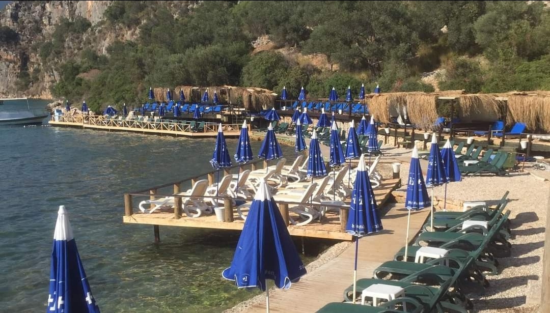 Kaş Mahal Beach, Kaş’ta hizmete açıldı