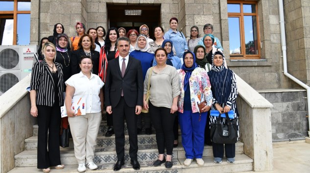 Vali Baruş Kadın Kooperatiflerini Kabul Etti