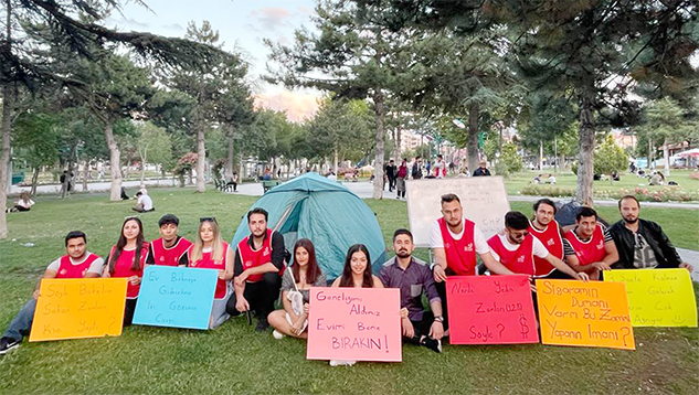 CHP Gençlik Kolları, öğrencilerin barınma sorununa dikkat çekti