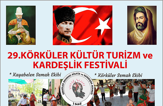 Körküler Kardeşlik Festivali 23 Temmuz’da