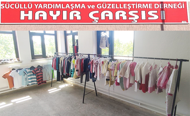 Sücüllü Yardımlaşma ve Güzelleştirme Derneği’nden örnek dayanışma etkinliği