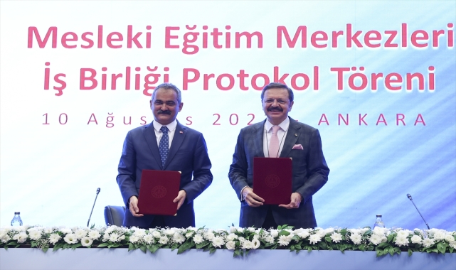 TOBB ile Meslek Eğitim Merkezleri işbirliği