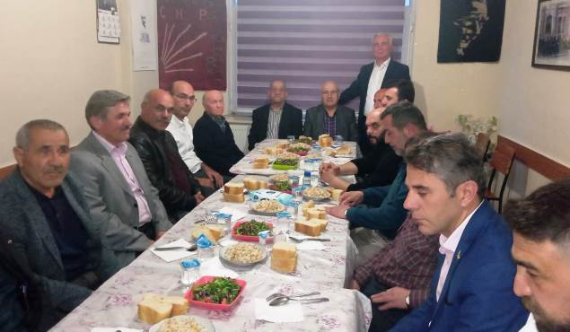 Yalvaç CHP’den Millet İttifakı ortaklarıyla iftar