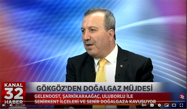 Gökgöz’den 4 ilçeye doğalgaz müjdesi