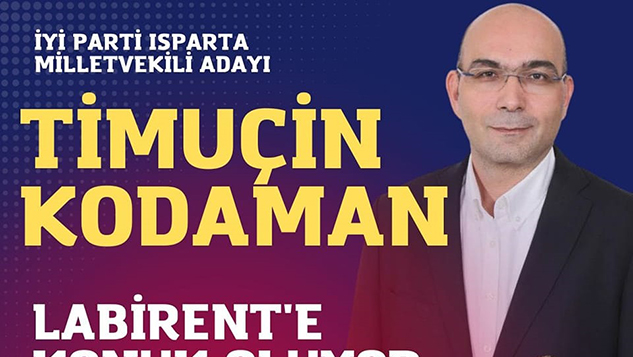 Prof.Dr. Timuçin Kodaman bugün 21.00’de Labirent’te