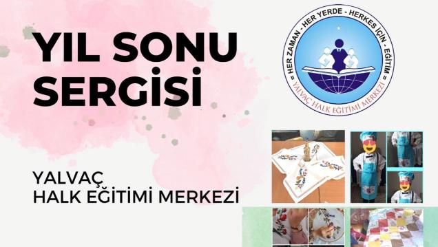 Halk Eğitim Merkezi Yıl Sonu Sergisi açılıyor