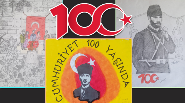 100. Yıl Resim Sergisi Açıldı