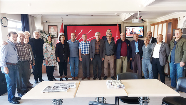 Yalvaç CHP’den İl Başkanı Şenol ve  yönetimine ziyaret
