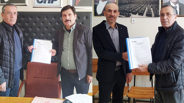 CHP’de Hüyüklü’ye Ali Durak, İl Genel Meclisi’ne Yıldıray Güngör başvuruda bulundu