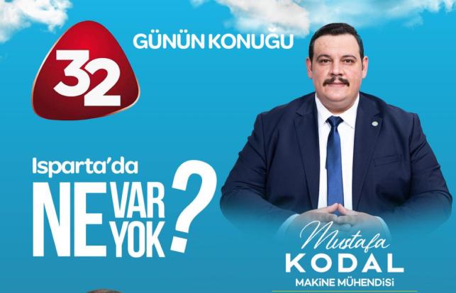 İyi Parti adayı Mustafa Kodal yarın akşam Kanal32’de