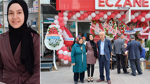 Eczacı Melike Şeyma ALTINBAŞ’tan Teşekkür