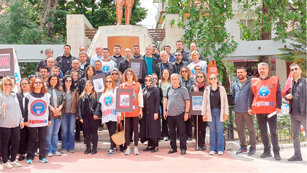 Eğitim-İş Yalvaç Temsilciliği de şiddete hayır dedi: “Can korkusuyla eğitim olmaz”