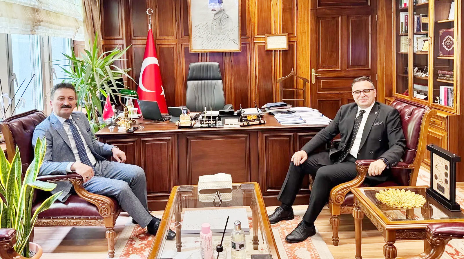 ITB Başkanı Hüdai Şahin’den Ankara’da önemli temaslar