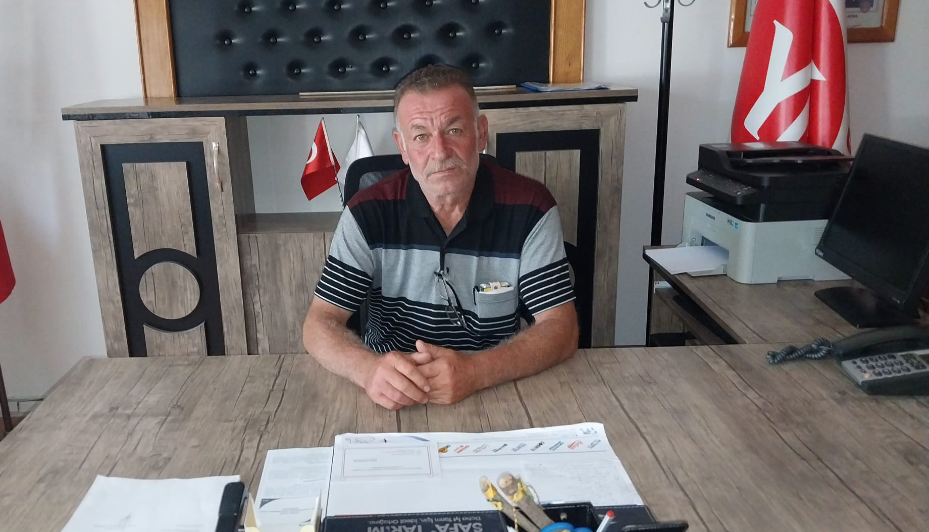 CHP İl Başkanı Karaca ve algı operasyonuna bir tepki de Hisarardı Muhtarı Hasan Aydın’dan