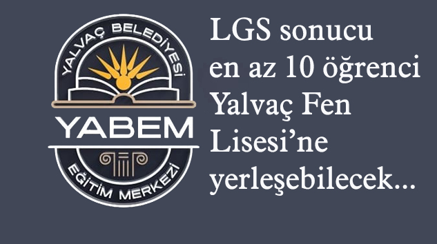 YABEM’den ilk yılında LGS başarısı