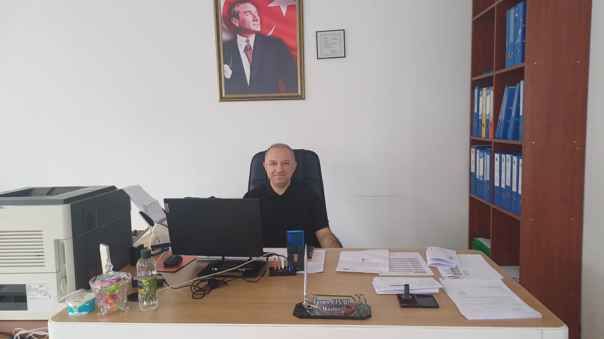 Yeni İcra Müdürü Turan Çınar Göreve Başladı