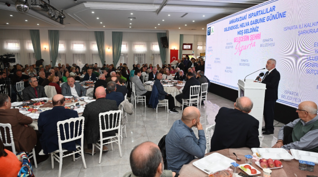 Başkan Başdeğirmen Ankara’daki Ispartalılarla bir araya geldi