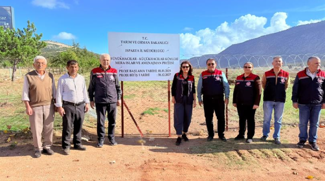 Isparta’da Meralar Güçleniyor: 33 Bin Tuz Çalısı Toprakla Buluştu