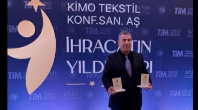KİMO TEKSTİL’E İKİ ÖDÜL BİRDEN