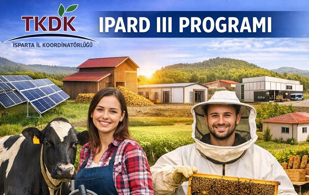 TKDK’den Isparta’ya 2025’te 103,5 milyon TL hibe