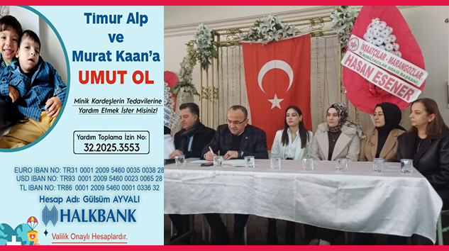 Tural’dan “Timur ve Murat’a UMUT OL” Kampanyasına Destek Çağrısı