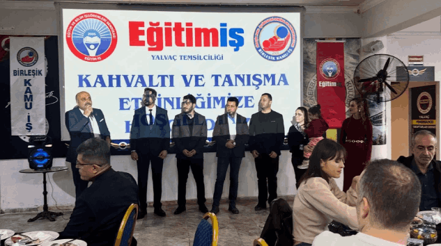 Yalvaç Eğitim-İş’te Görev Değişimi: Yeni Yönetim Kahvaltı ve Tanışma Etkinliğinde Bir Araya Geldi