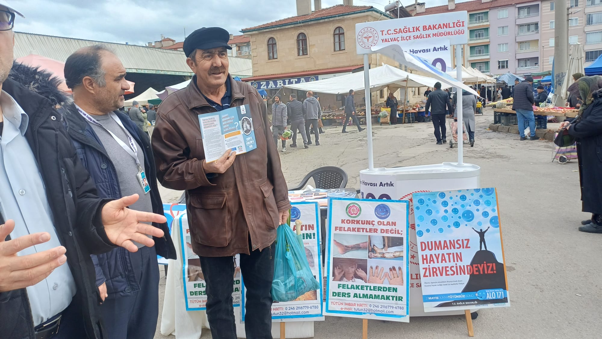 Yalvaç’ta Dünya Sigarayı Bırakma Günü Etkinlikleri