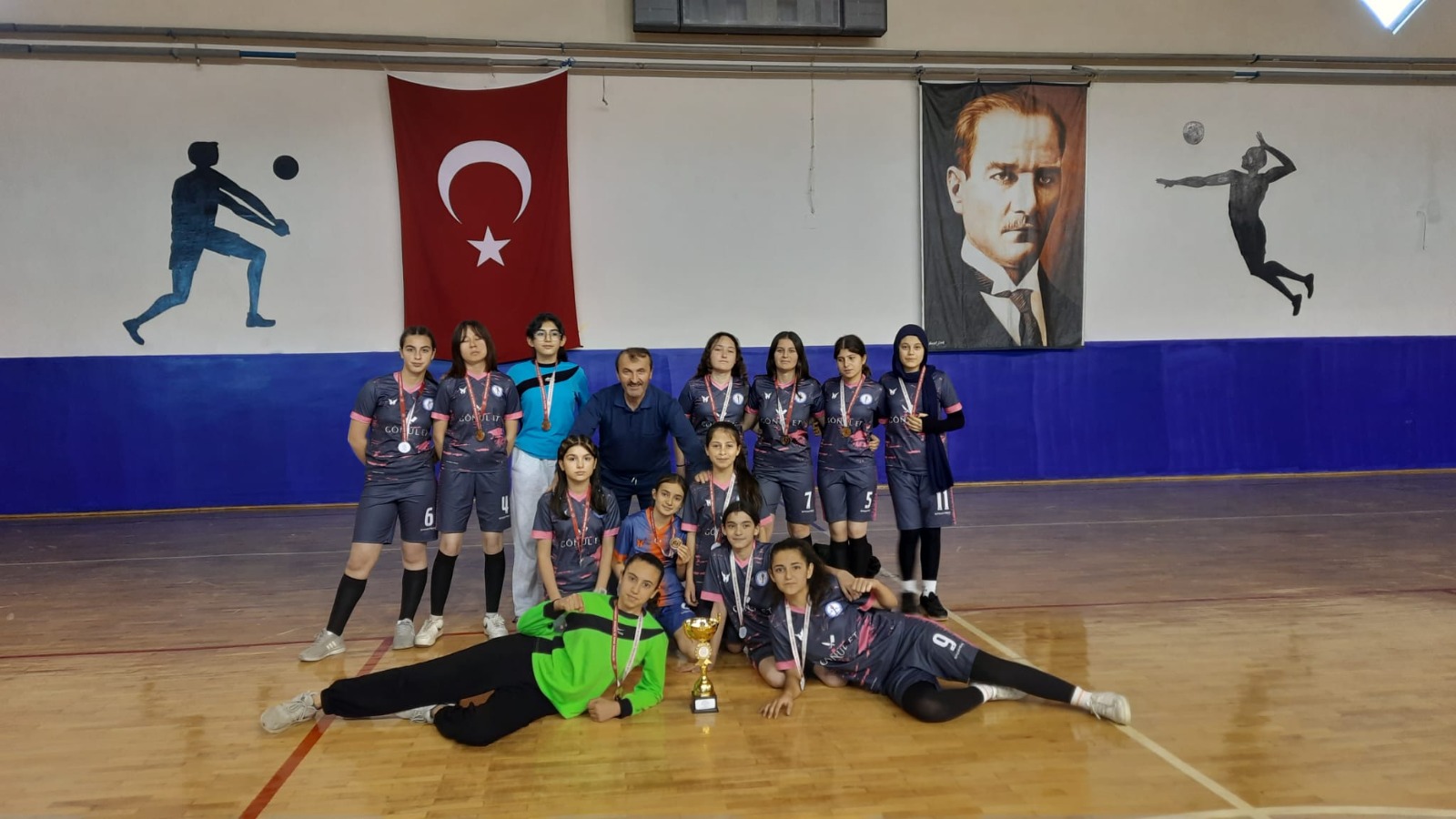 M.NECATİ AKEL’DEN İLÇE ŞAMPİYONLUĞU VE İL İKİNCİLİĞİ