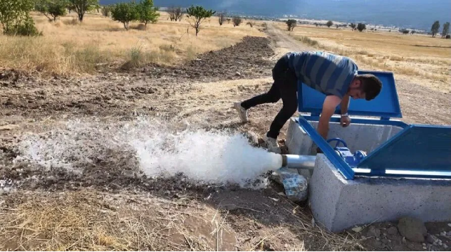 11 yeraltı sulama sistemi kuruldu