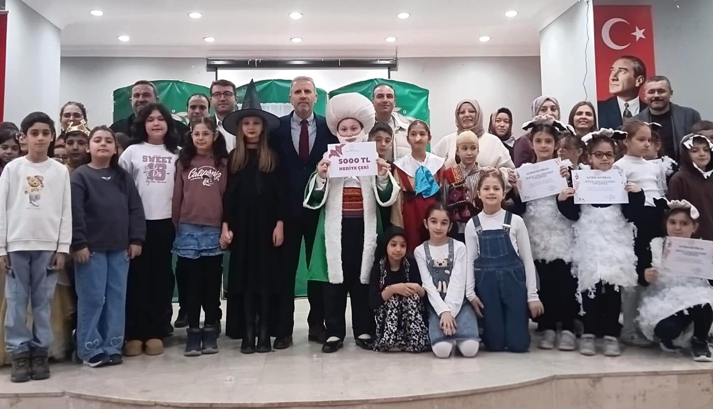Küçük yetenekler Masal Canlandırma Yarışması’nda hünerlerini sergiledi