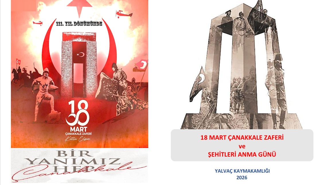 18 Mart Çanakkale Zaferi ve Şehitleri Anma Günü programı açıklandı.