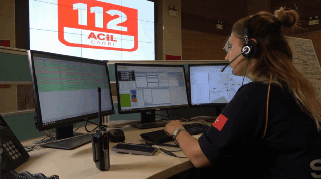 112 Acil Çağrı Merkezi, Türkiye’de birinci sıraya yerleşti