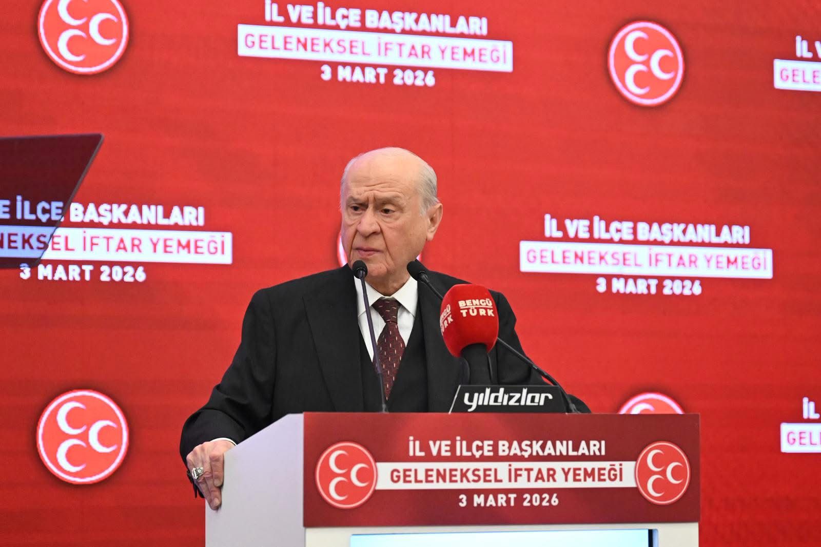 MHP İlçe Başkanı Sağlam, Genel Başkan Bahçeli’nin verdiği iftara katıldı