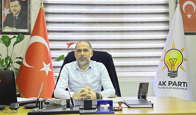 Ak Parti İlçe Başkanı Ali Ak’tan Kadir Gecesi Tebriki