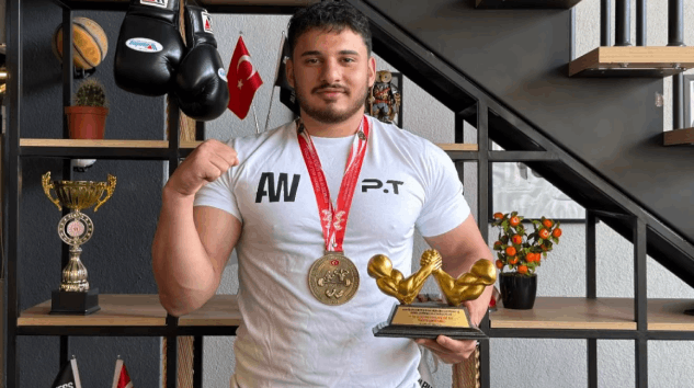 ISPARTALI SPORCU UMUT YILMAZ TÜRKİYE ŞAMPİYONU OLDU