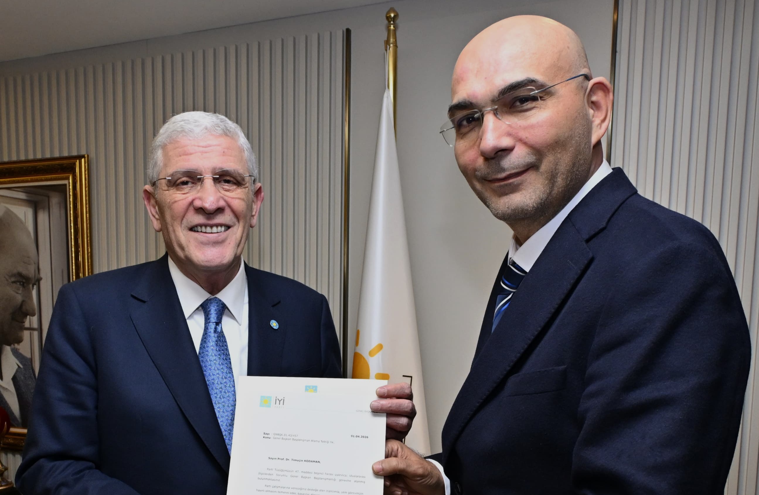 Hemşehrimiz Prof.Dr. Timuçin Kodaman’a önemli görev