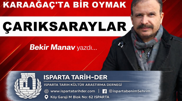 Bekir Manav yazdı: Çarıksaraylar..