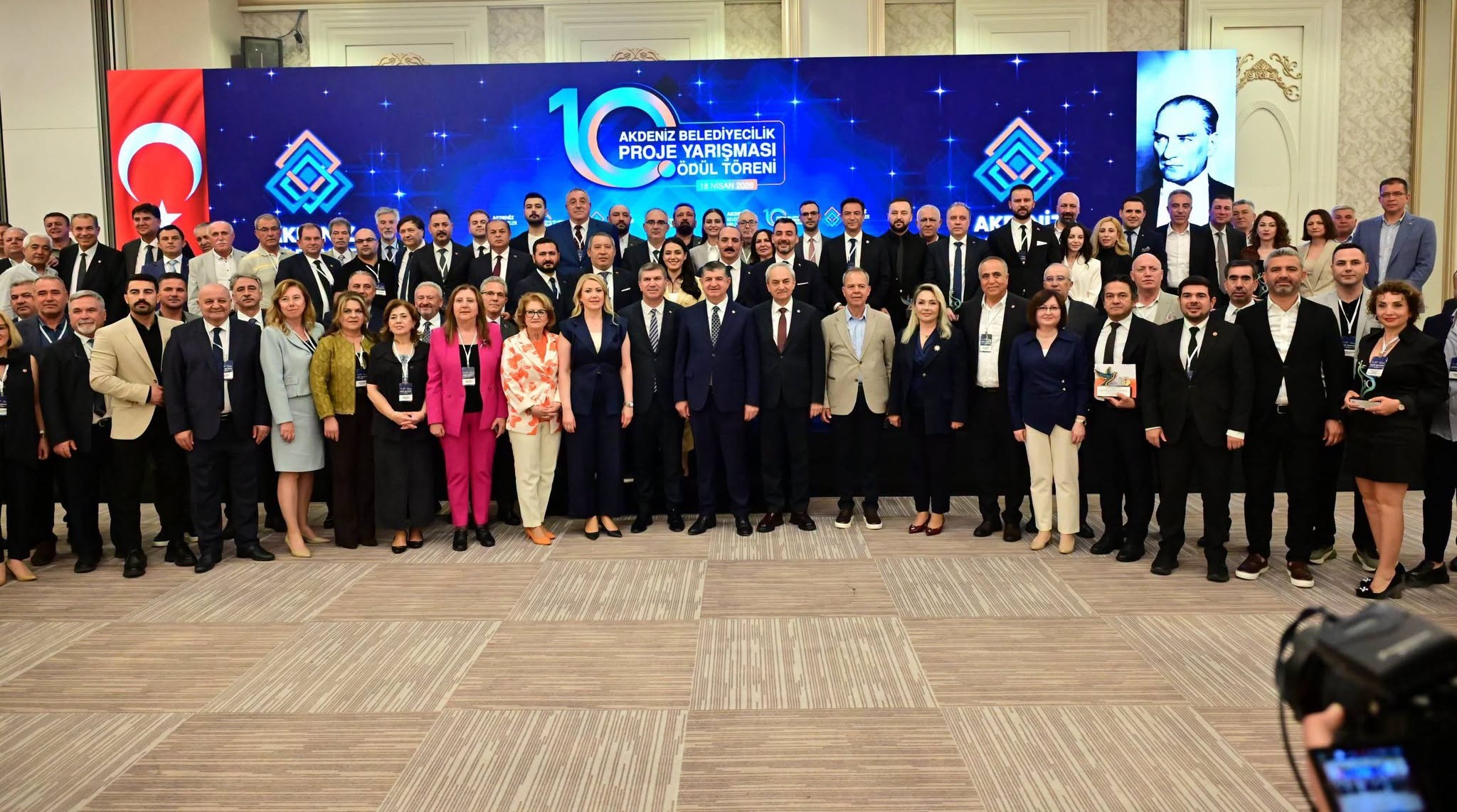 Akdeniz Belediyeler Birliği’nin proje ödülleri CHP’li belediyelere