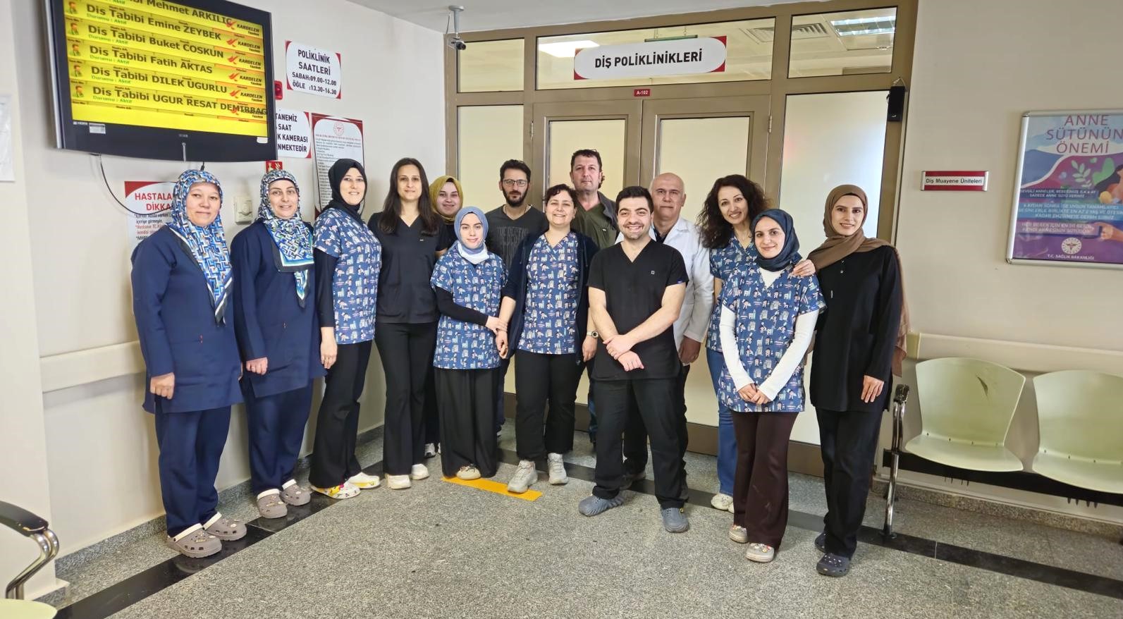 Hastanede diş protez işlemleri yeniden başladı