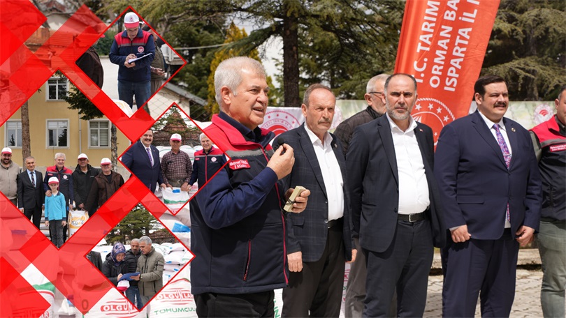 Tarım’dan Yalvaç’taki çiftçilere nohut tohumu desteği