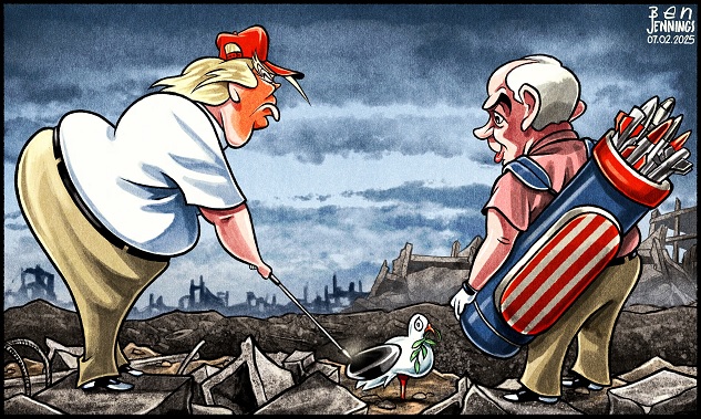 DÜNYA YANIYOR TRUMP SAÇINI TARIYOR