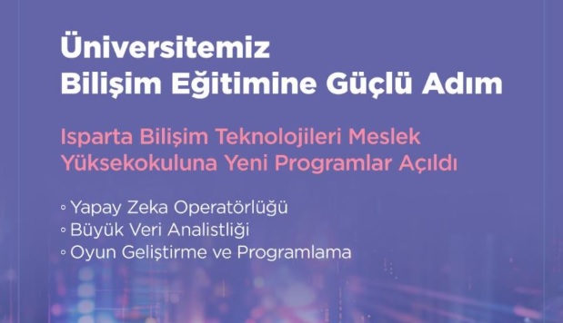 ISUBÜ’de Bilişim Eğitimine Güçlü Adım: Yeni Programlar Açıldı