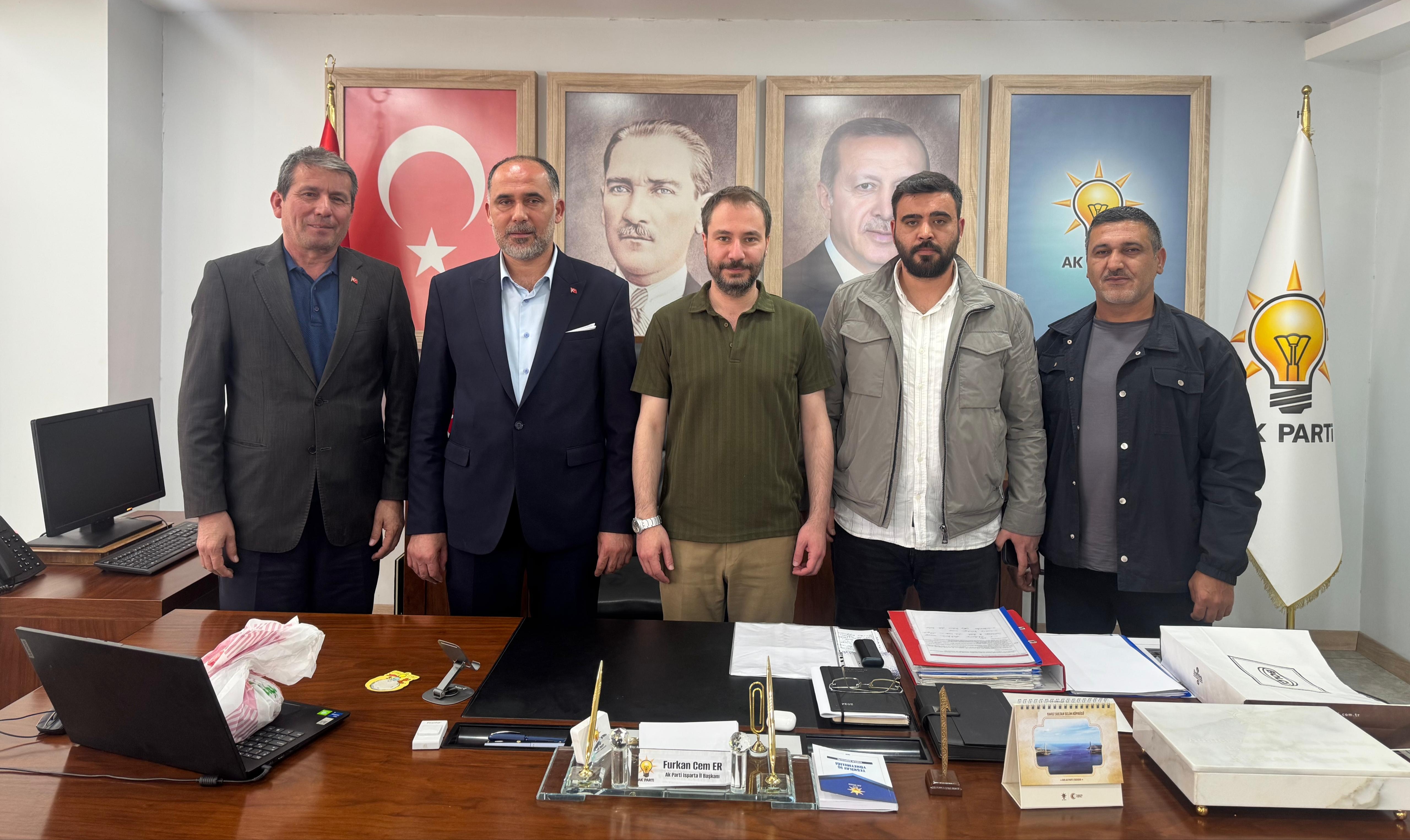 Ak Parti yönetiminden Er’e Hac ziyareti