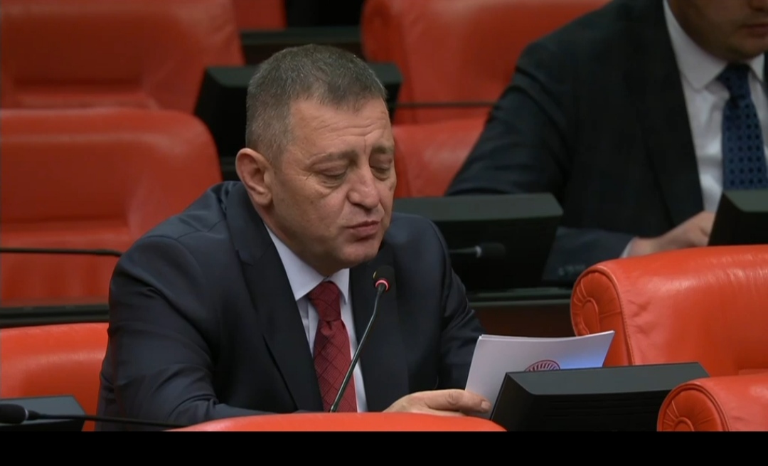 Milletvekilimiz Sönmez, dolu afetini meclis gündemine taşıdı