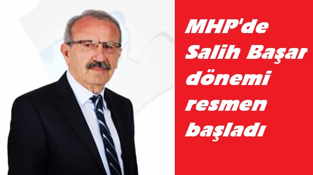 MHP Yalvaç İlçe Başkanlığı’na Salih Başar resmen atandı