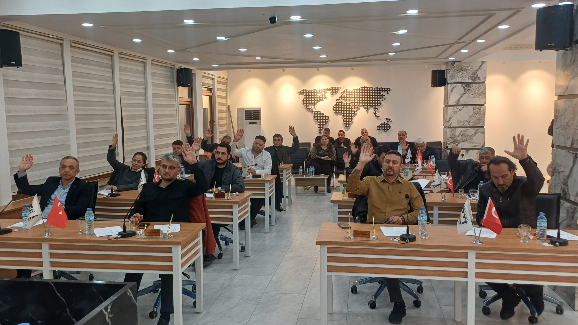 Belediye Meclisi’nde tüm kararlar oy birliğiyle alındı