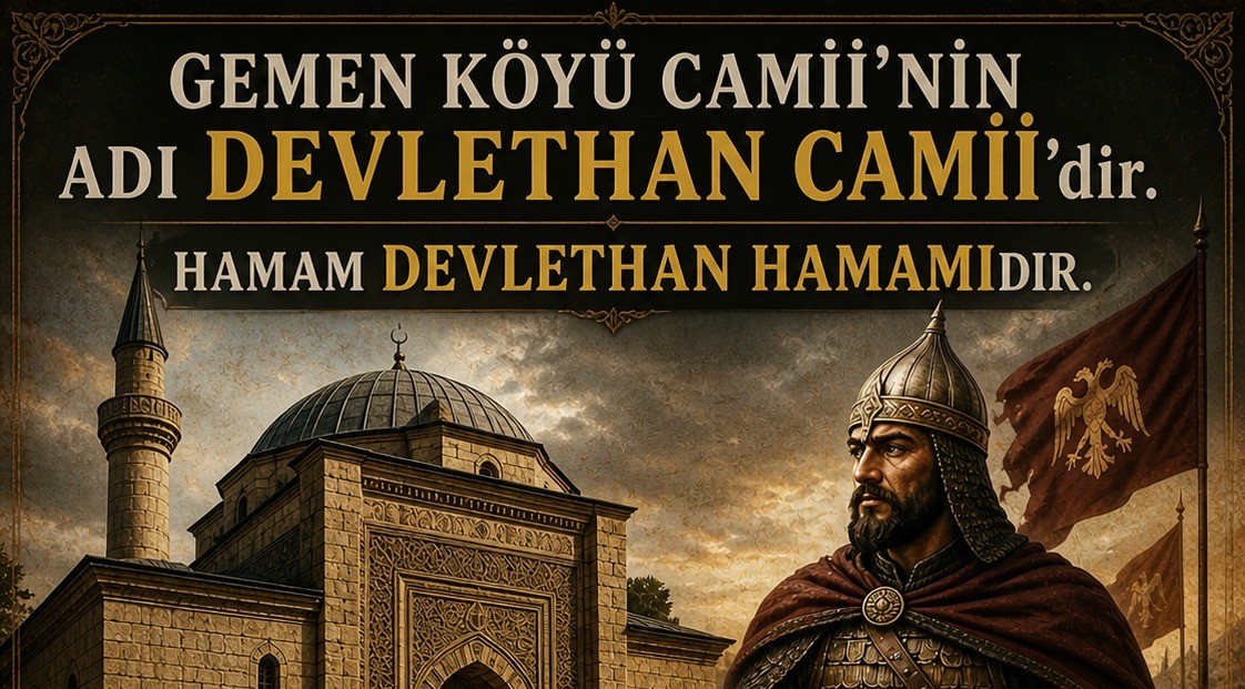 Özgüney Köyü’ndeki caminin ismi DEVLETHAN CAMİİ’dir