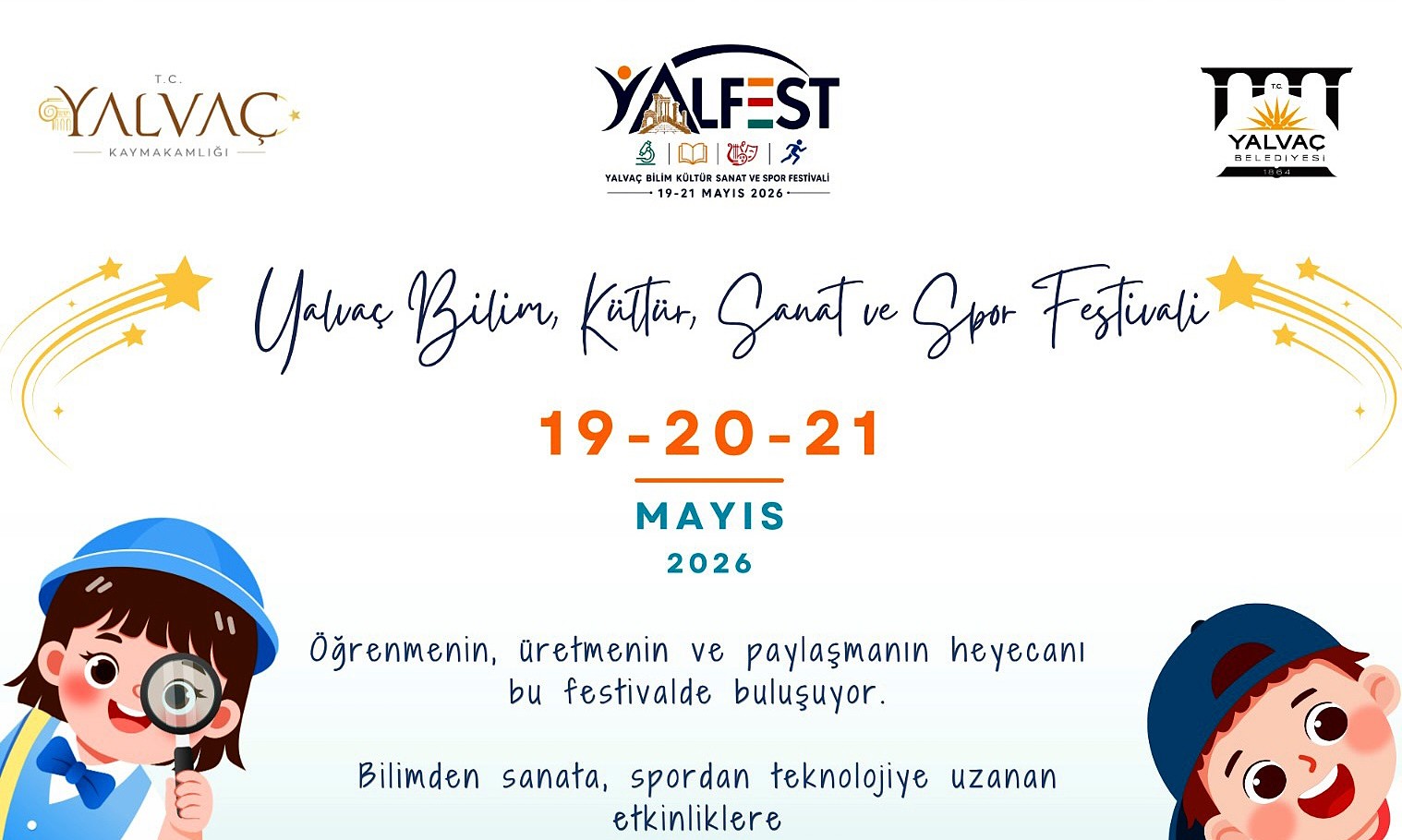 Yalvaç’ta bu hafta 19 Mayıs ve  YALFEST coşkusu yaşanacak