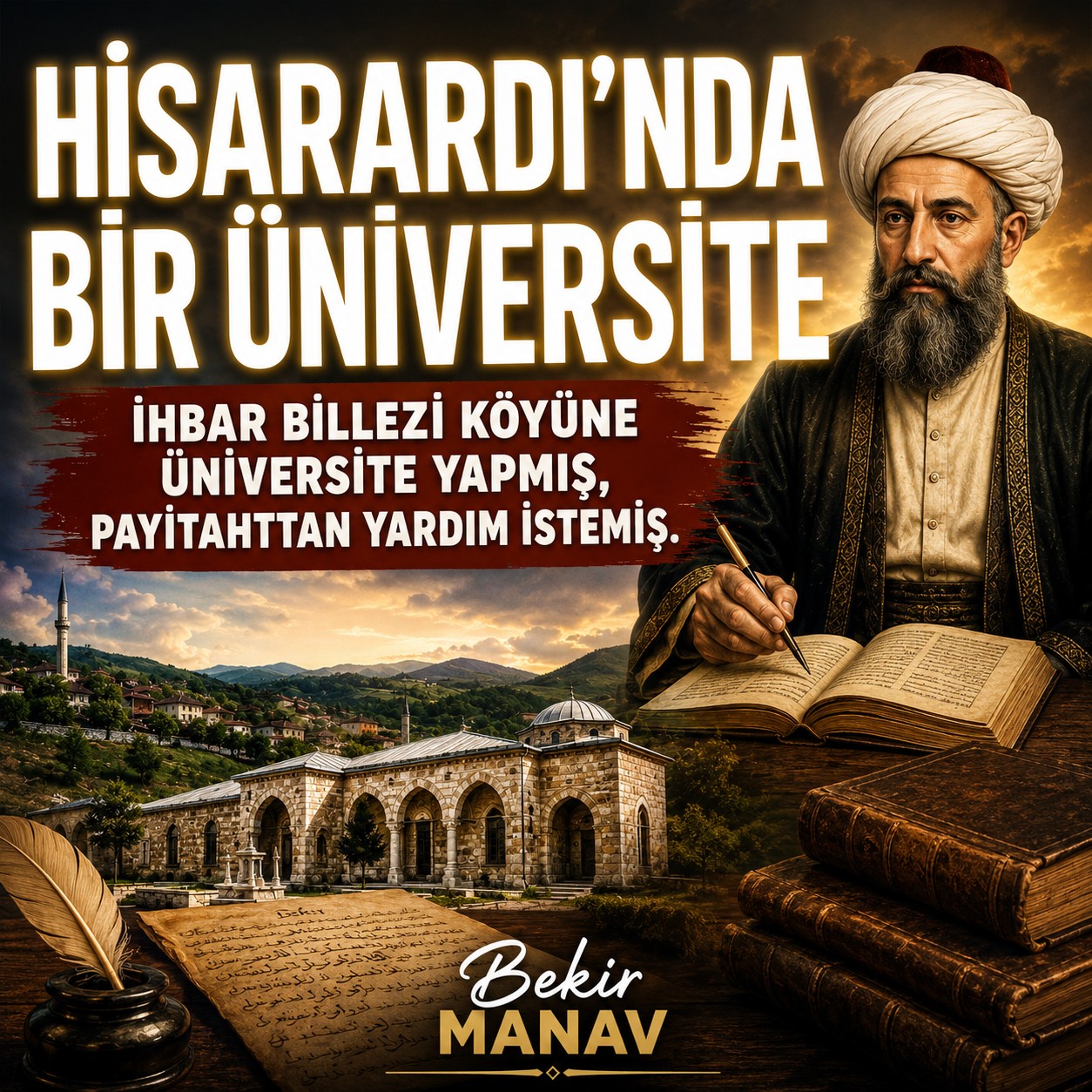Bekir Manav Yazdı: Hisarardı’nda Bir Üniversite